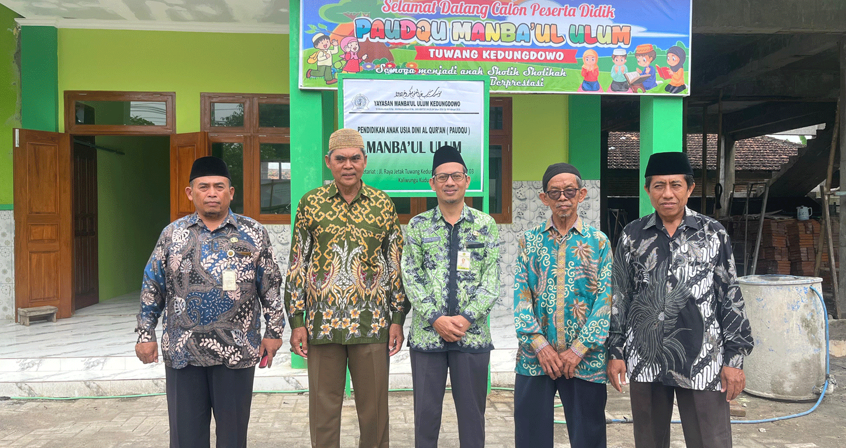 Verifikasi PaudQu Manba’ul Ulum oleh Tim Visitasi