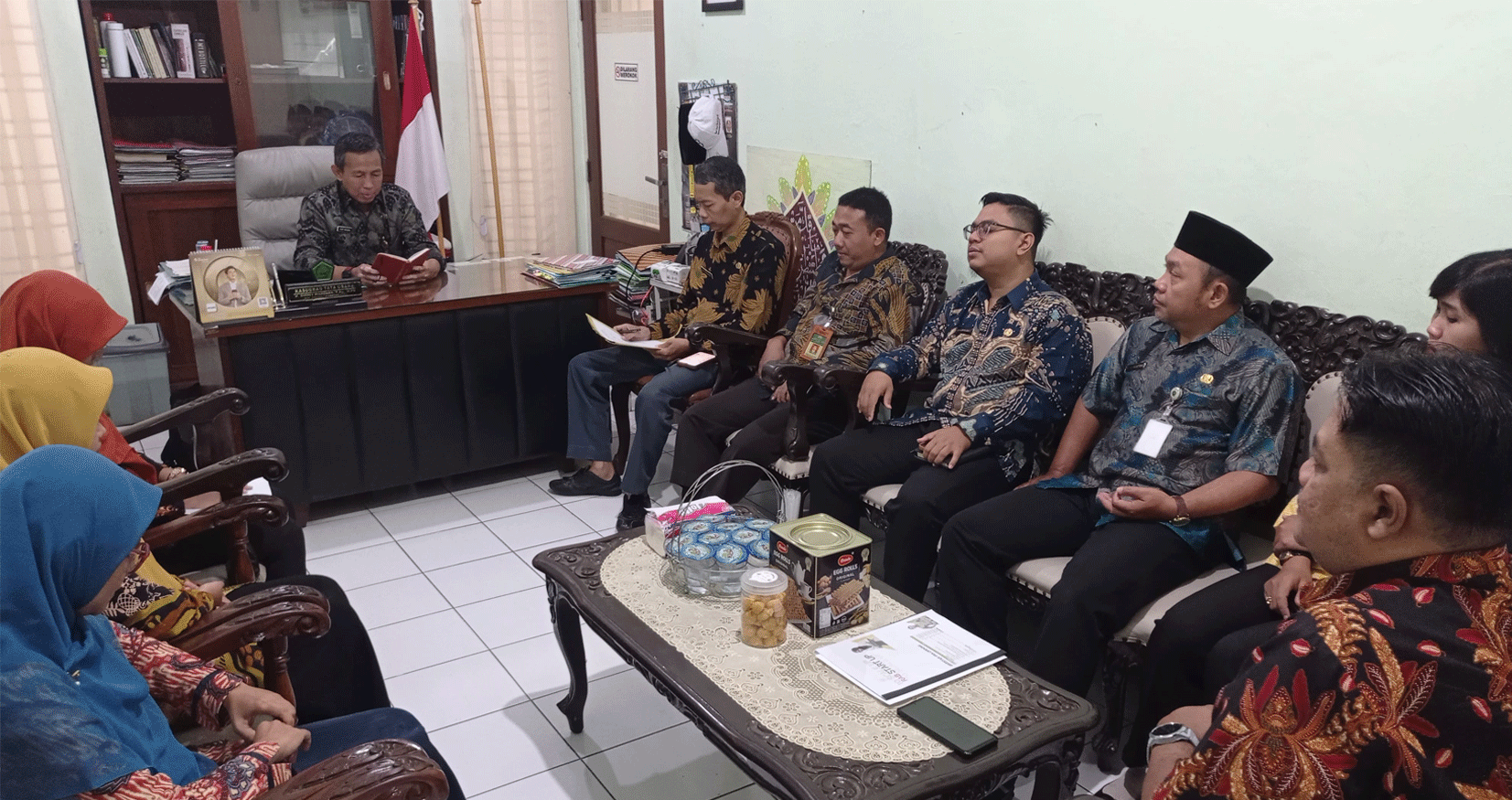 Rapat Koordinasi Kehumasan Kankemenag Kabupaten Kudus