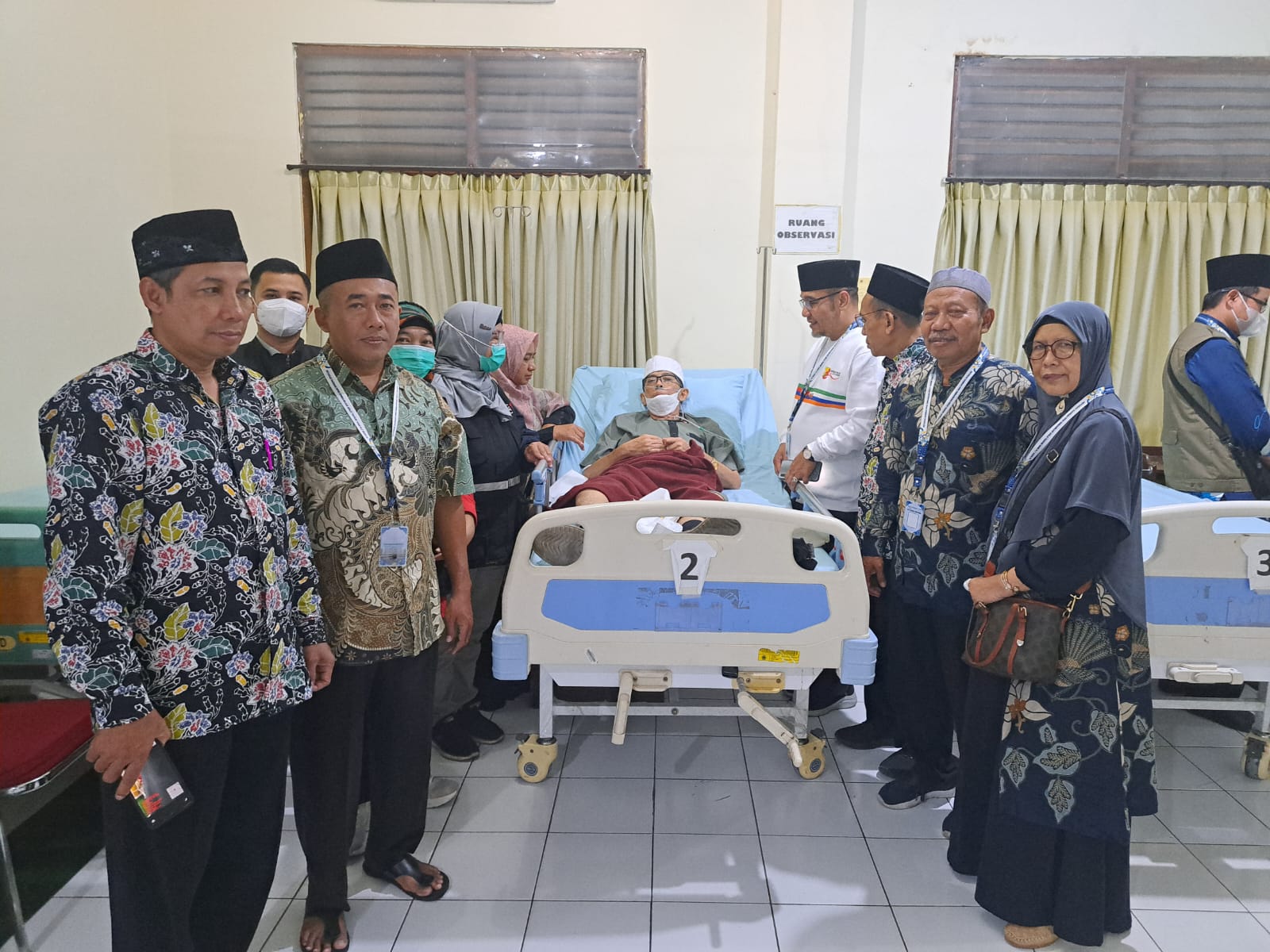Kemenag Kudus Sambut Kepulangan Jemaah Haji yang Sempat Dirawat di Arab Saudi