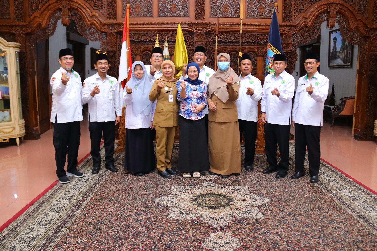 Dengarkan Paparan Program Zero Stunting, Kakankemenag Kudus Ikuti Audiensi Bersama Ketua TP PKK