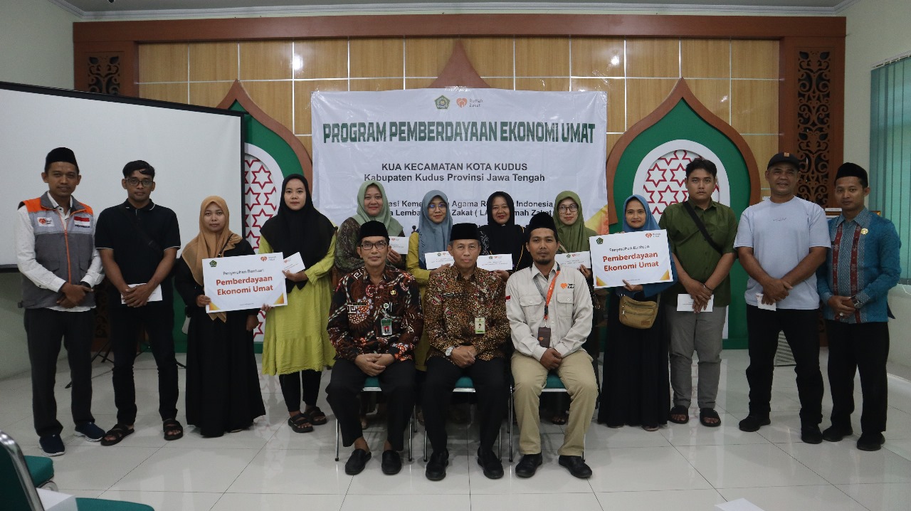 Program Pemberdayaan Ekonomi Umat, LAZ Rumah Zakat Salurkan Bantuan Modal Usaha