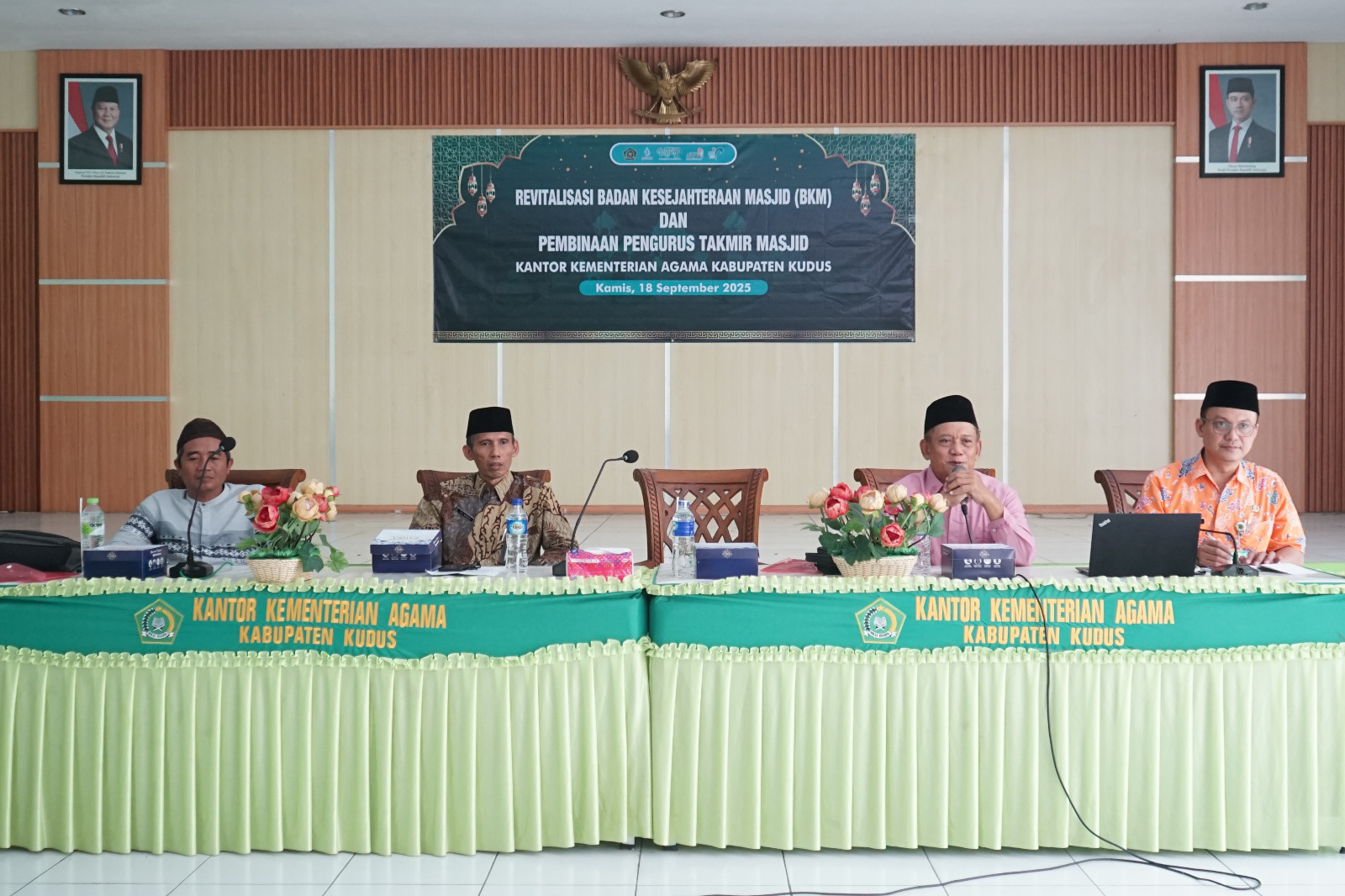 Kemenag Kudus Revitalisasi BKM dan Berikan Pembinaan Takmir Masjid untuk Wujudkan Masjid Makmur