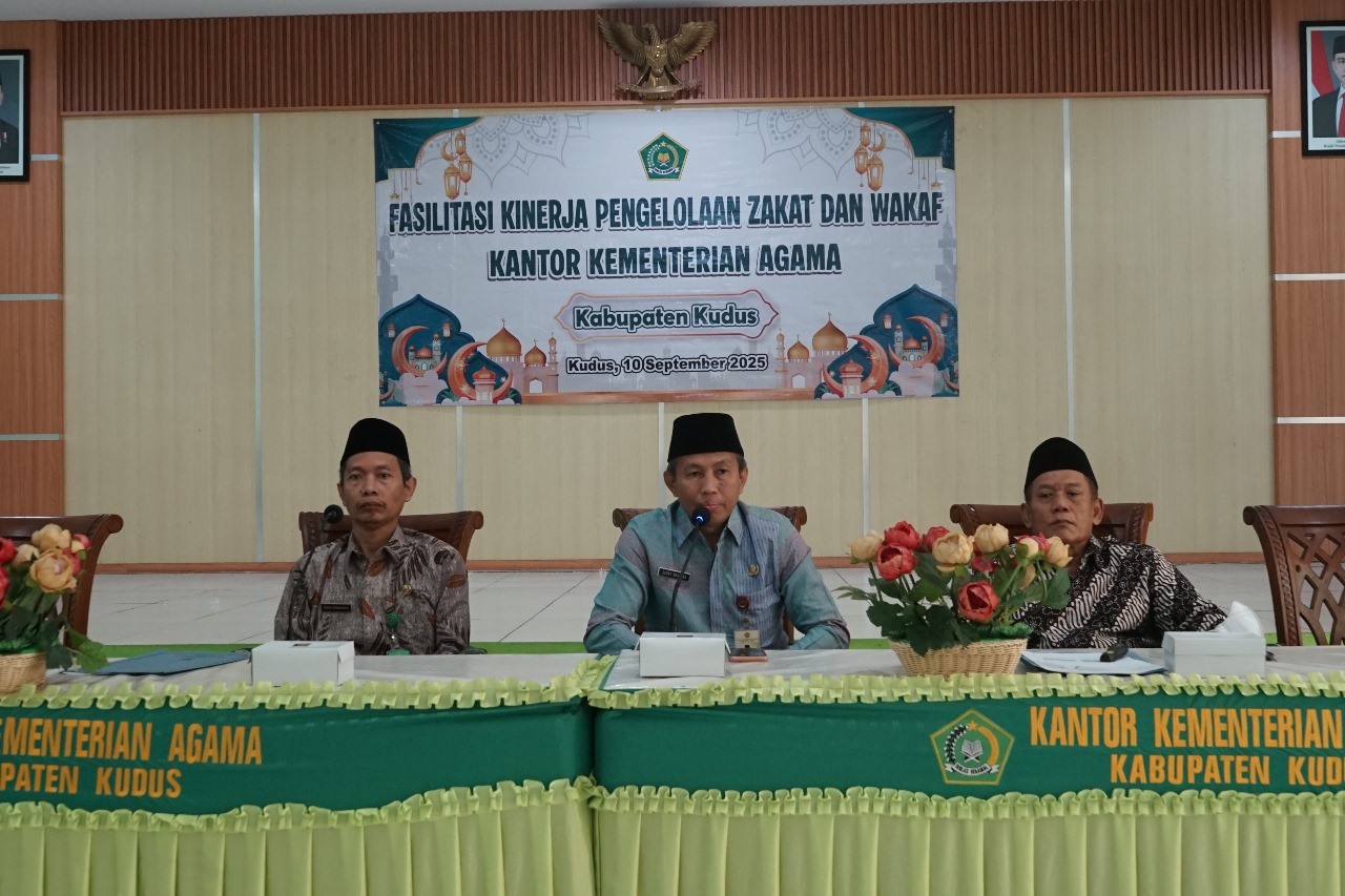 Kemenag Kudus Dorong Optimalisasi Zakat dan Wakaf untuk Kesejahteraan Umat