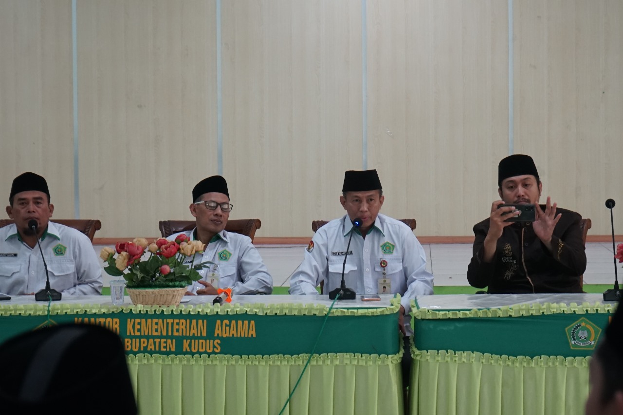 Beri Dukungan Penuh, Kemenag Kudus Lepas 45 Peserta MQK Tingkat Provinsi Jateng